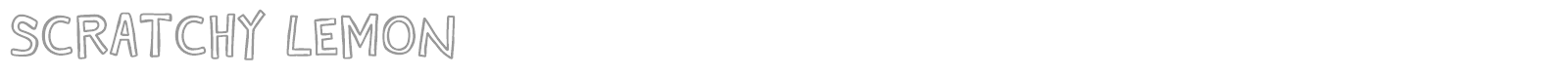 Scratchy Lemon font preview